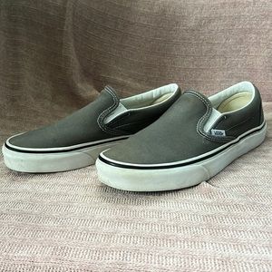 Van’s Slip on, Women’s size 8, dark gray